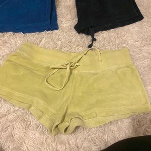 Hard tail shorts neon yellow